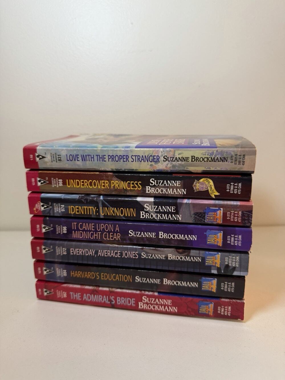 Suzanne Brockmann Lot 7 Sexy Romance & Mystery Books Silhouette PB Erotic Novels